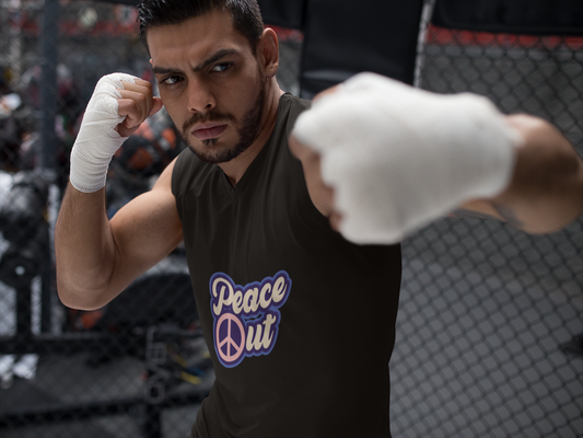 Men’s Gym Vest- Peace Out