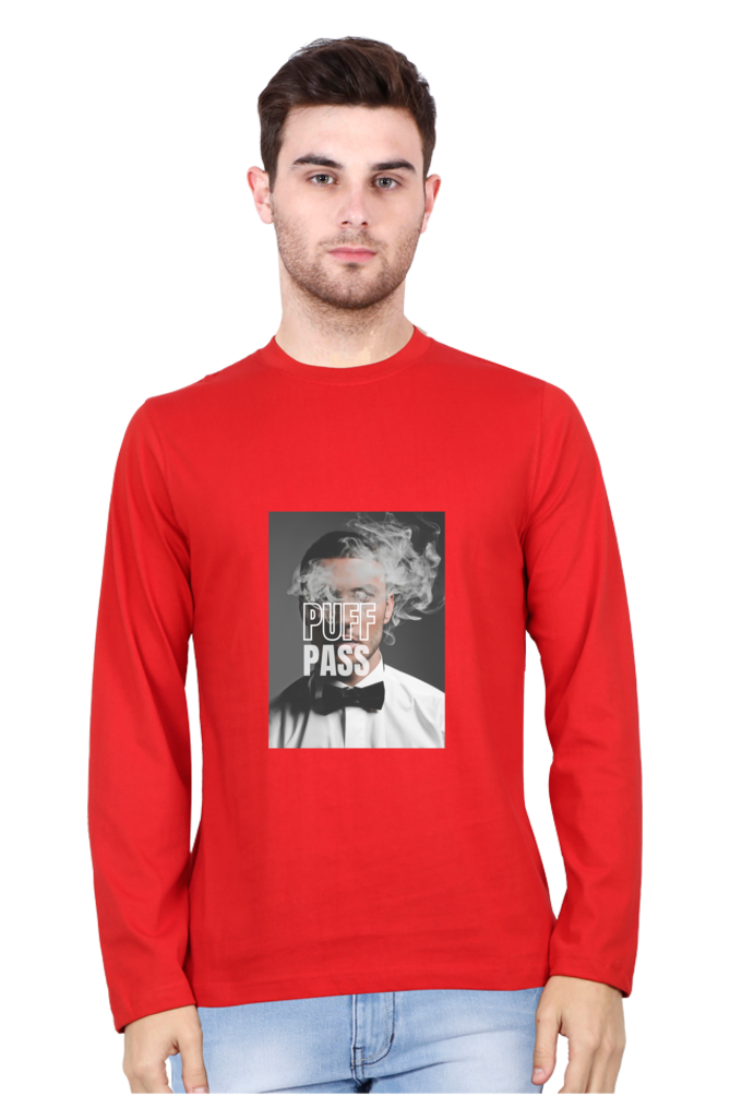 Men’s Full Sleeve T Shirt - Puff Pass