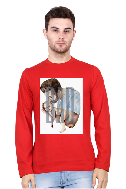 Men’s Full Sleeve - T Shirt- DAD & New Born
