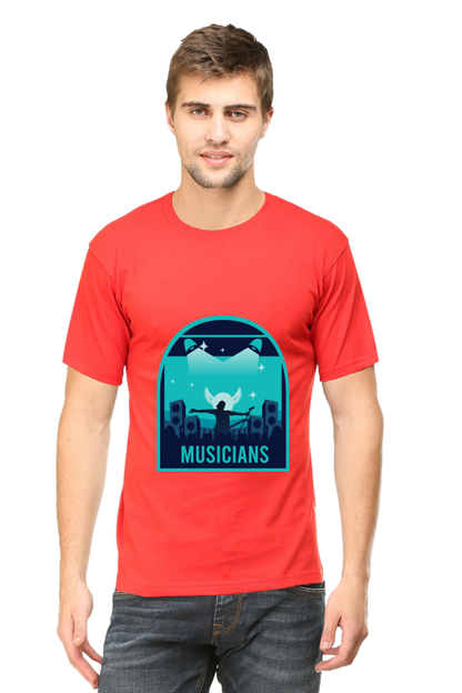 Music Unisex Cotton Round Neck T-shirt - Musicians