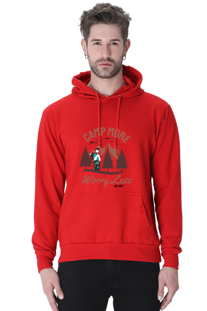 Men's  Adventure Sweatshirts Hoodie - worryless