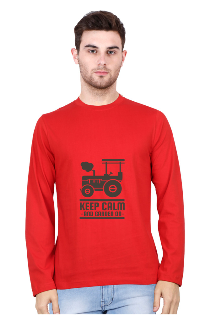 Men's Gardening Full sleeve T-Shirt - keep calm