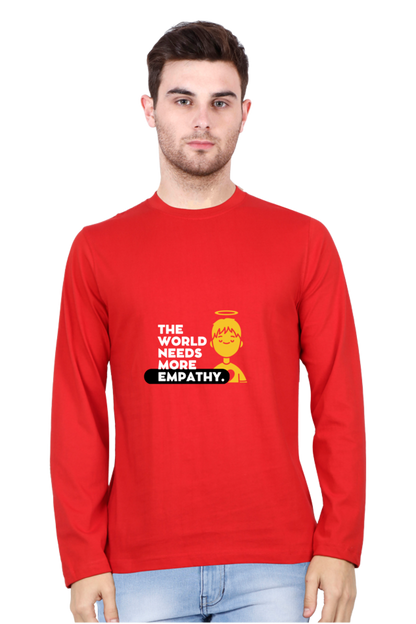 Men’s  Motivation Full Sleeve - T Shirt - Empathy