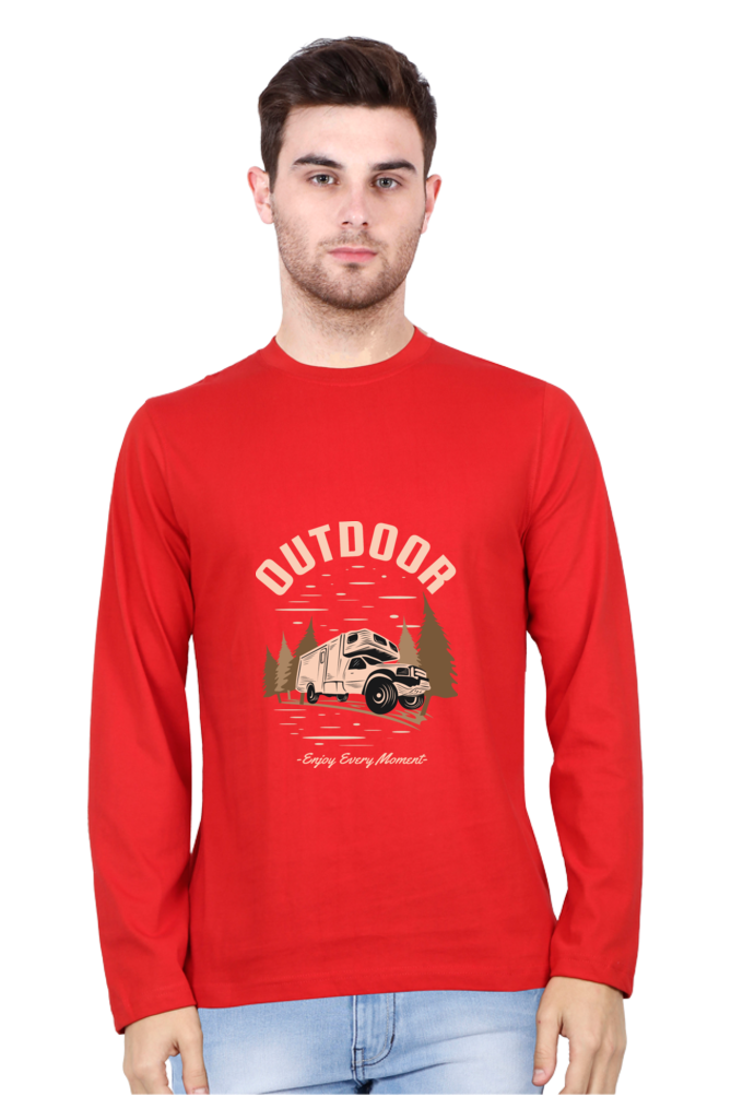 Men’s  Adventure Full Sleeve - T Shirt - outdoor