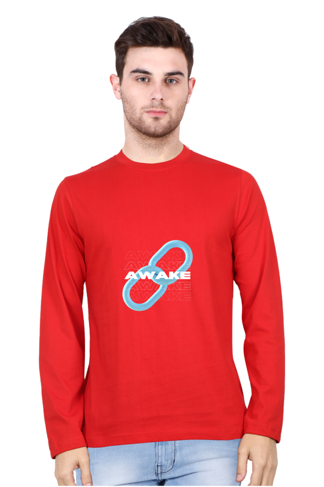 Men’s  Motivation Full Sleeve - T Shirt - Awake