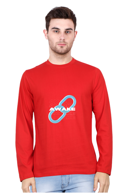 Men’s  Motivation Full Sleeve - T Shirt - Awake