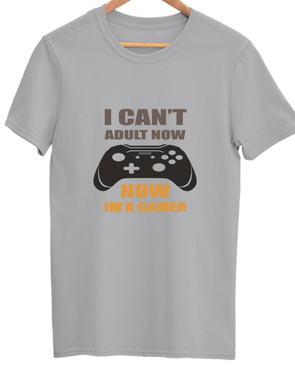Gamer Unisex Cotton Round Neck T-shirt