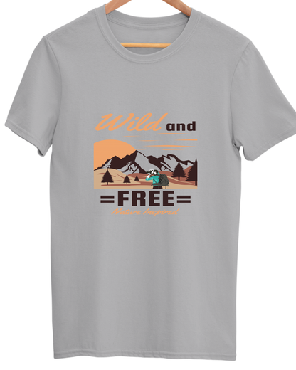 Adventure Unisex Cotton Round Neck T-shirt