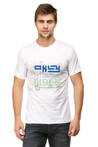 Motivational Unisex Cotton Round Neck T-shirt