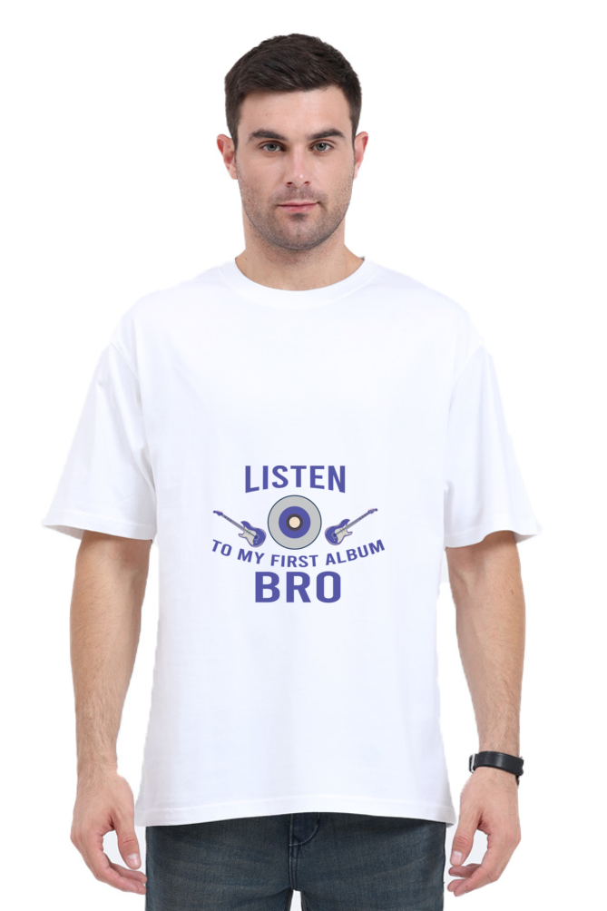 Men Oversized Classic T Shirt - First Album