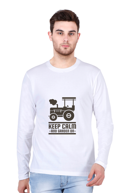 Men's Gardening Full sleeve T-Shirt - keep calm