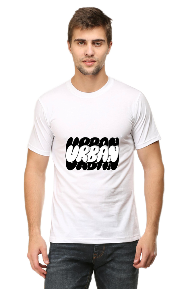 Urban Unisex Cotton Round Neck T-shirt