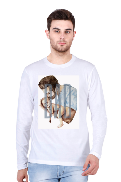 Men’s Full Sleeve - T Shirt- DAD & New Born