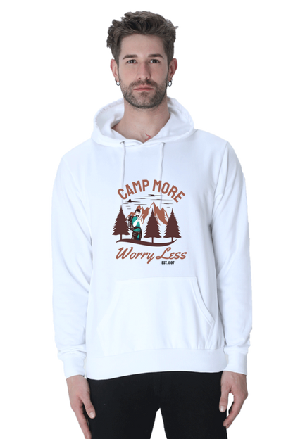 Men's  Adventure Sweatshirts Hoodie - worryless
