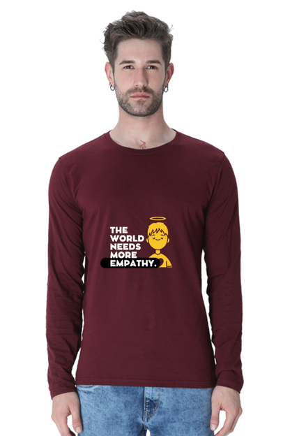 Men’s  Motivation Full Sleeve - T Shirt - Empathy