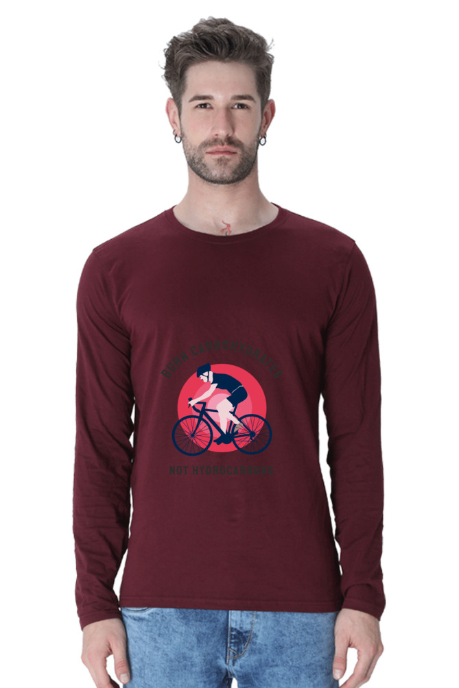 Men’s  Rider Full Sleeve - T Shirt - carbohydrates