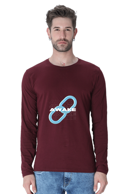 Men’s  Motivation Full Sleeve - T Shirt - Awake