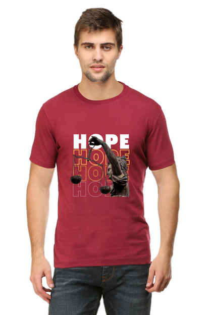 Minimalistic Unisex Cotton Round Neck T-shirt