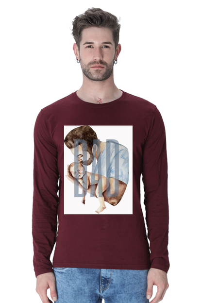 Men’s Full Sleeve - T Shirt- DAD & New Born