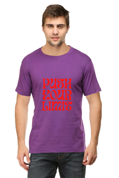 Motivational Unisex Cotton Round Neck T-shirt