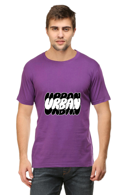 Urban Unisex Cotton Round Neck T-shirt
