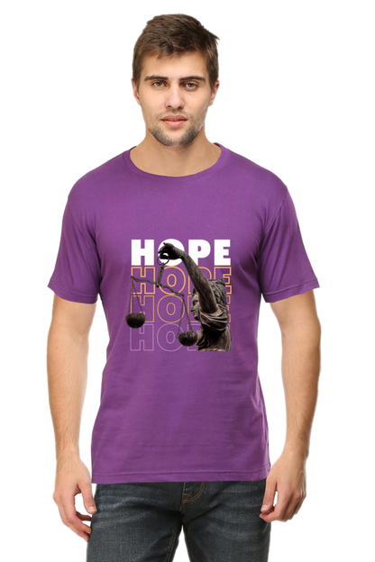 Minimalistic Unisex Cotton Round Neck T-shirt