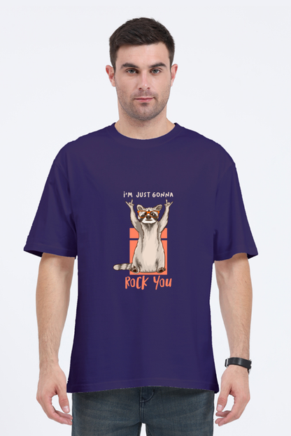 Men Funny & Queen SVG Oversized Classic T Shirt  - rock