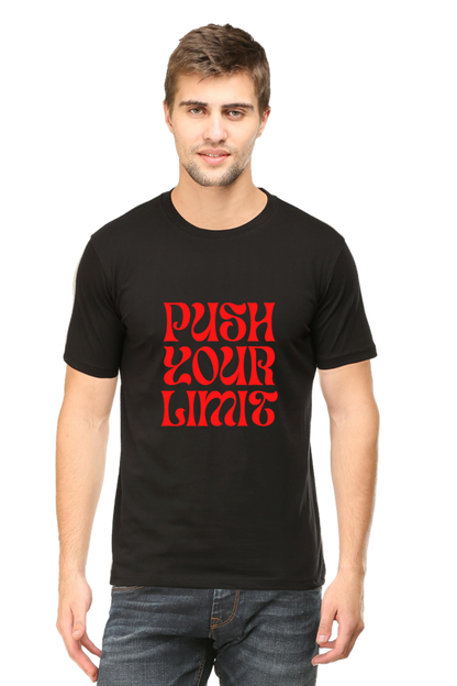 Motivational Unisex Cotton Round Neck T-shirt
