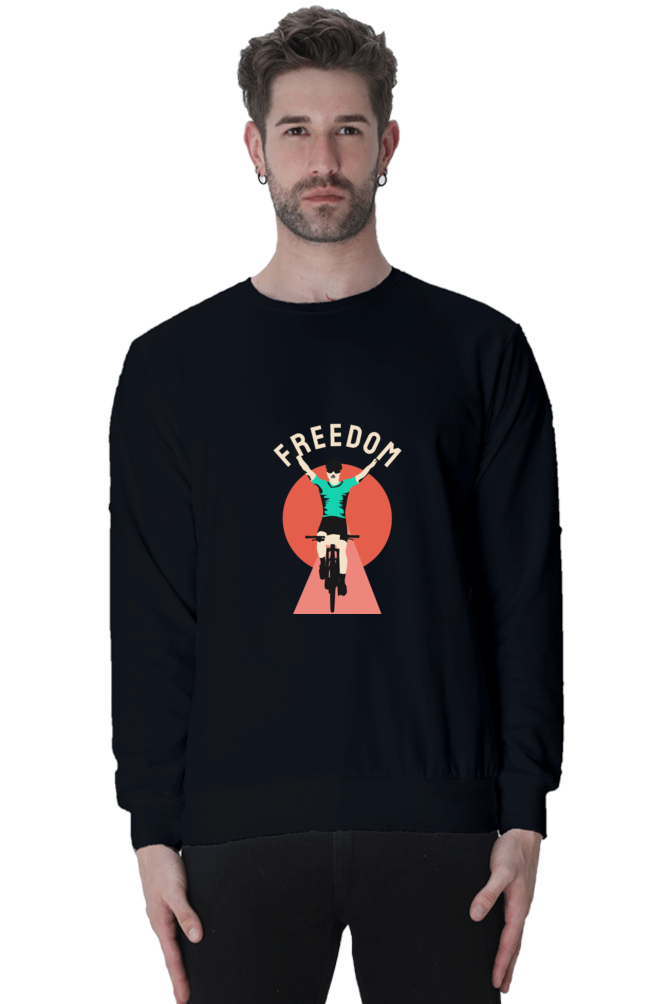 Men Rider Sweatshirt - freedom