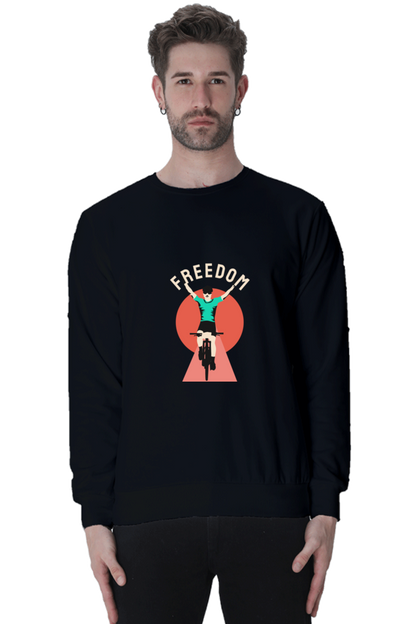 Men Rider Sweatshirt - freedom