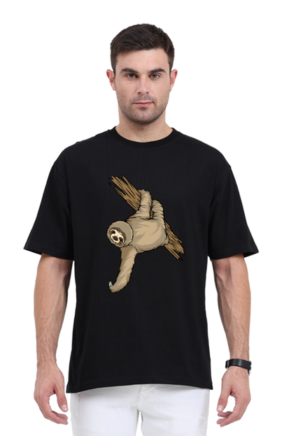 Men Sloth Oversized Classic T Shirt  - filmy