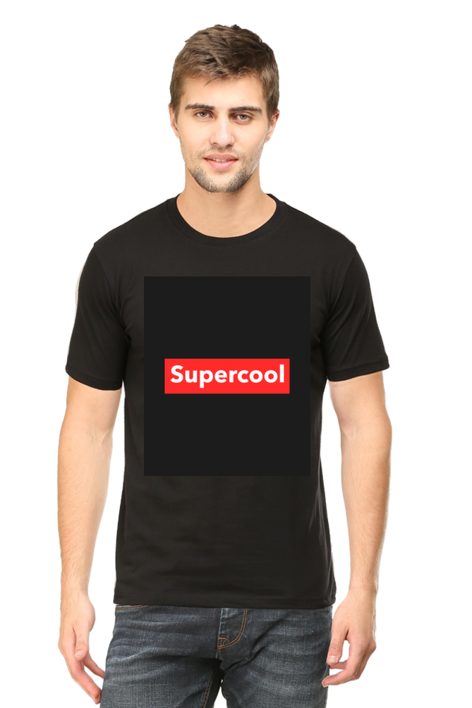 Minimalistic Unisex Cotton Round Neck T-shirt