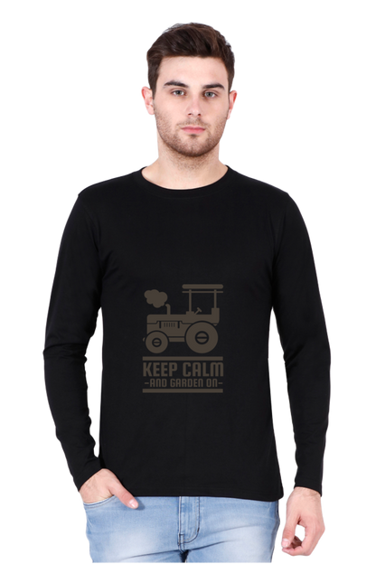 Men's Gardening Full sleeve T-Shirt - keep calm