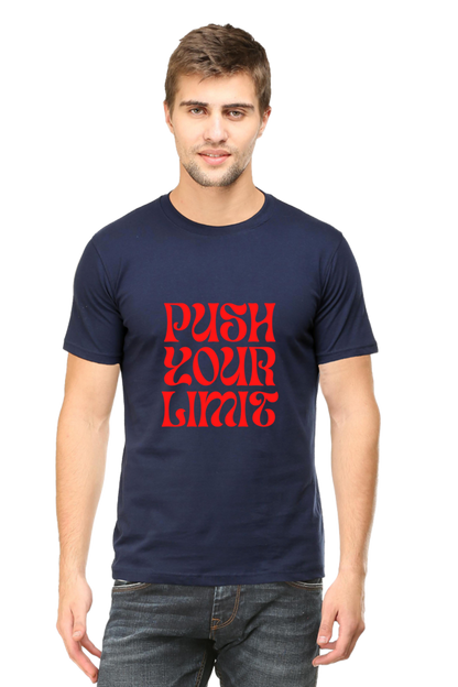 Motivational Unisex Cotton Round Neck T-shirt