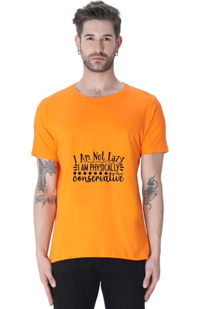 Men's Funny & Queen SVG Round Neck T-Shirt - conservative