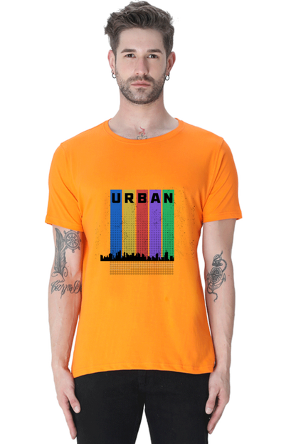 Urban Unisex Cotton Round Neck T-shirt