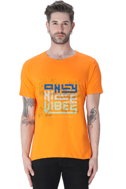 Motivational Unisex Cotton Round Neck T-shirt