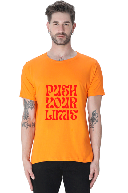 Motivational Unisex Cotton Round Neck T-shirt