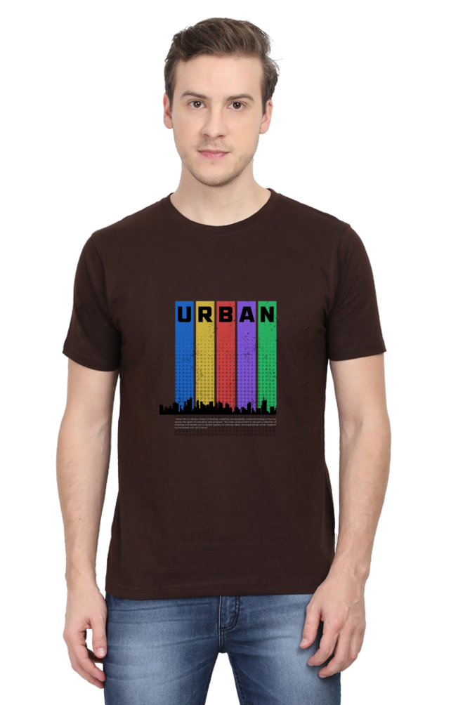 Urban Unisex Cotton Round Neck T-shirt