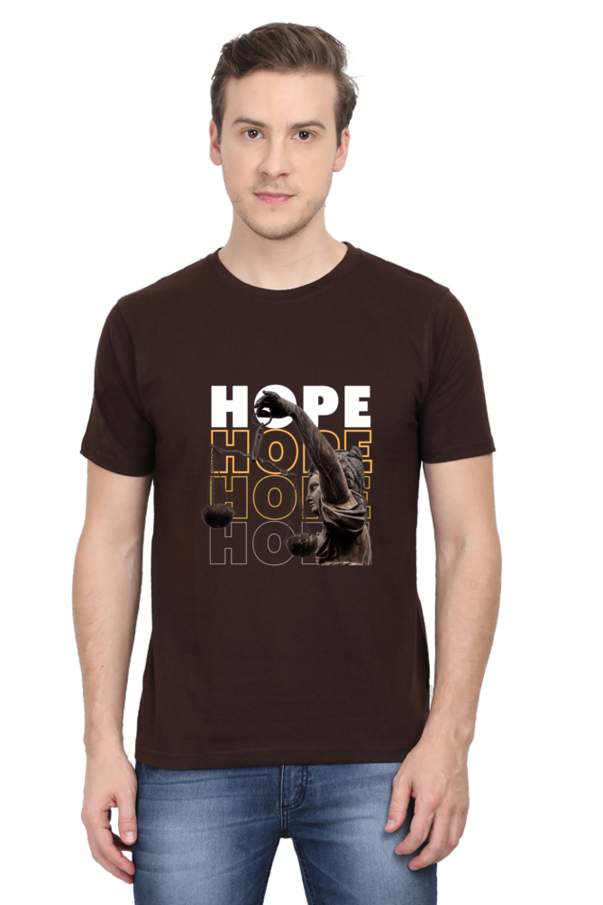 Minimalistic Unisex Cotton Round Neck T-shirt