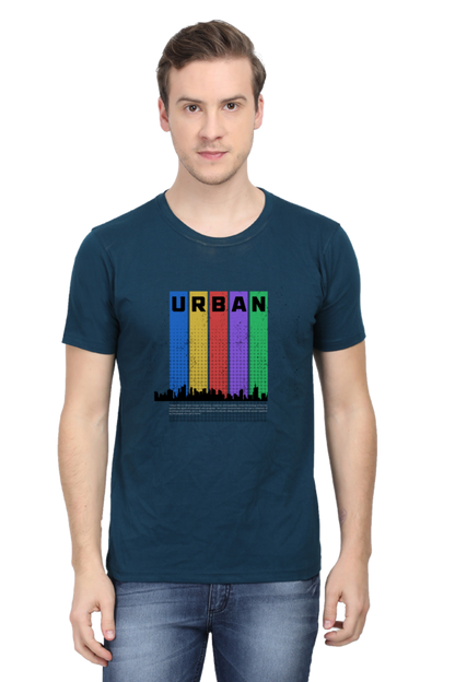 Urban Unisex Cotton Round Neck T-shirt