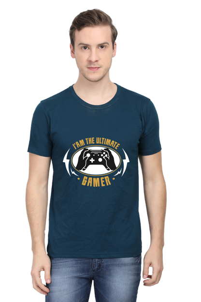 Gamer Unisex Cotton Round Neck T-shirt - Ultimate