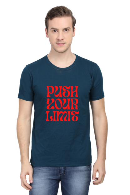 Motivational Unisex Cotton Round Neck T-shirt