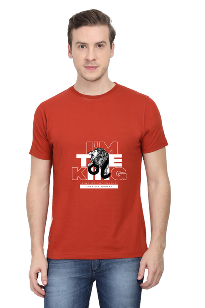 Motivational Unisex Cotton Round Neck T-shirt