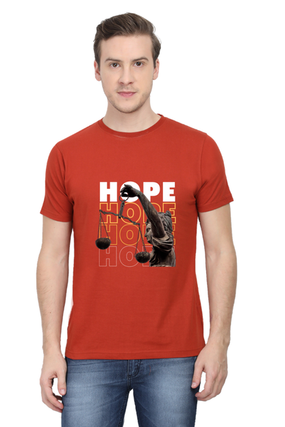 Minimalistic Unisex Cotton Round Neck T-shirt