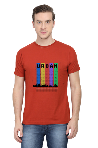 Urban Unisex Cotton Round Neck T-shirt
