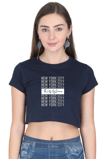 Women's Crop Top - New York City