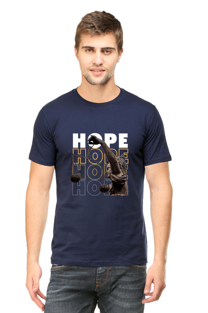 Minimalistic Unisex Cotton Round Neck T-shirt