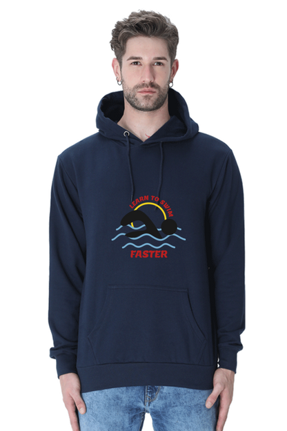 Men's  Swimming Sweatshirts Hoodie - Faster