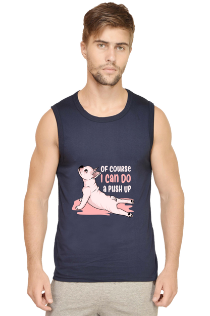 Men’s Funny & Queen SVG Gym Vest - course